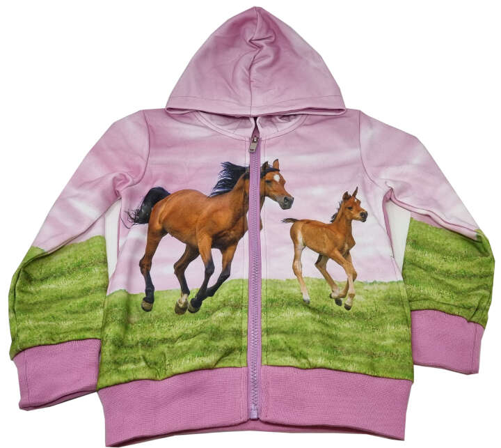 Kinder Sweatjacke Pferd "Cesaro" Kinder Sweatjacke Pferd "Cesaro"